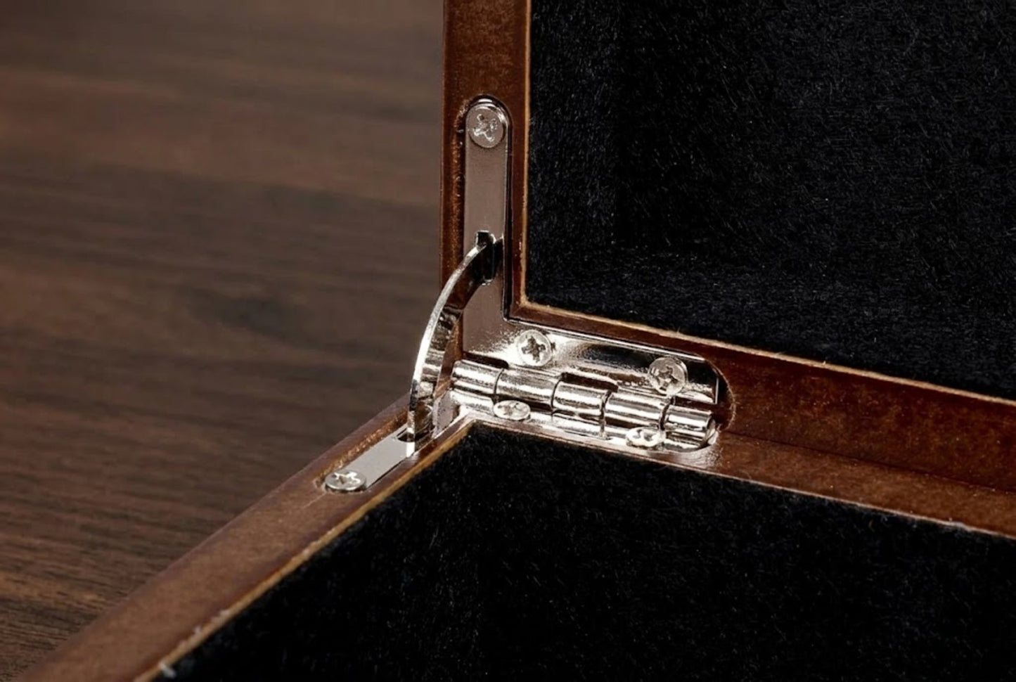 Boîte de Rangement - Finition Acajou